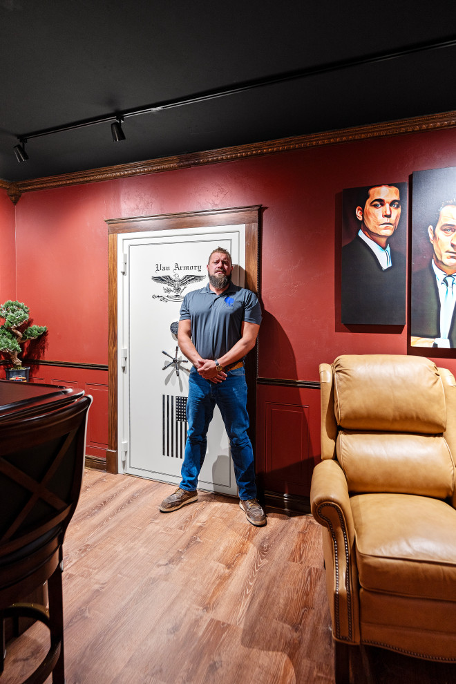 Custom Cigar and Gun Room