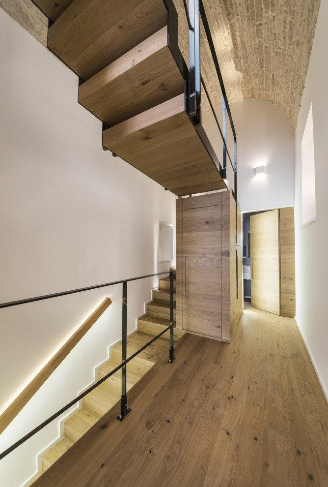 Example of a minimalist hallway design in Other