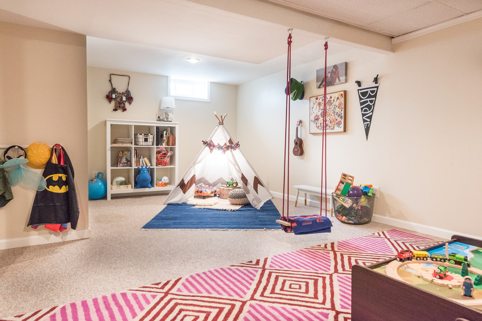 Design ideas for an eclectic kids' room in Kansas City.