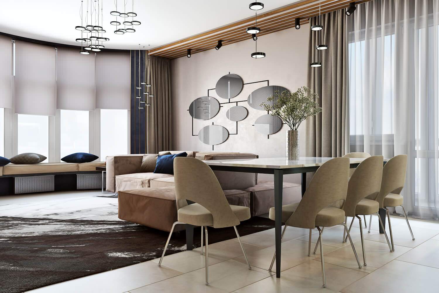 Дизайн квартиры "Городская сказка"