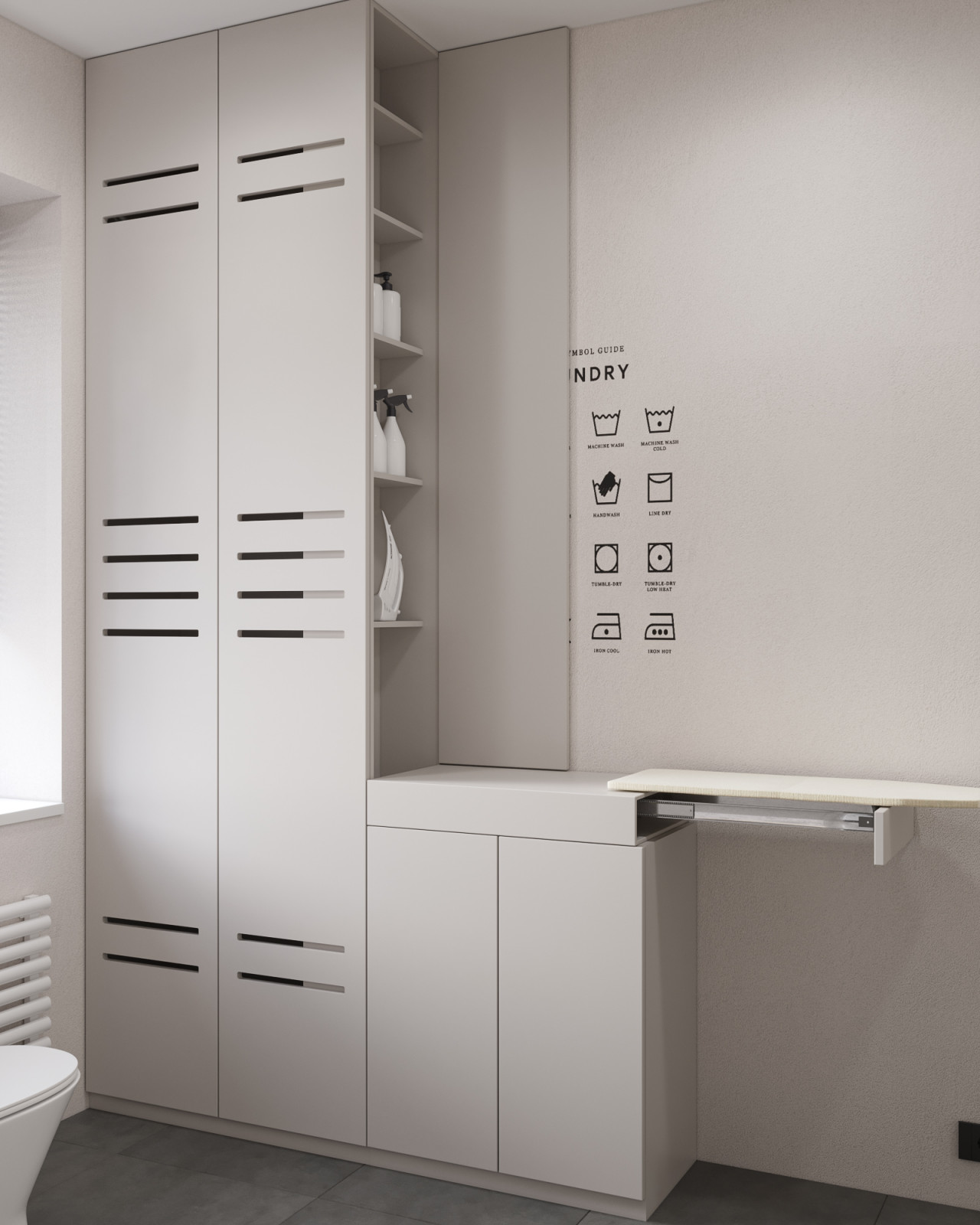 Contemporary home interior for young family