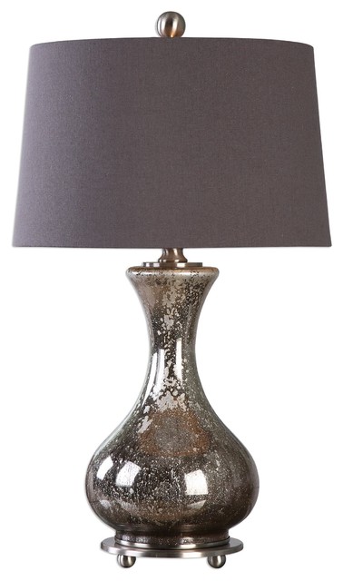 Distressed Silver Bronze Teardrop Gourd Shaped Table Lamp Dark Gray Distressed Silver Bronze Teardrop Gourd Shaped Table Lamp Dark Gray Mercury