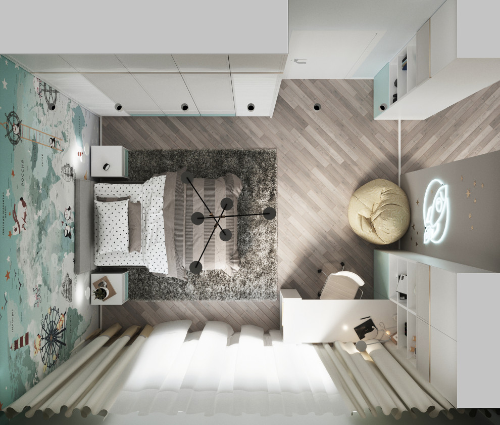 Детские комнаты в частном доме