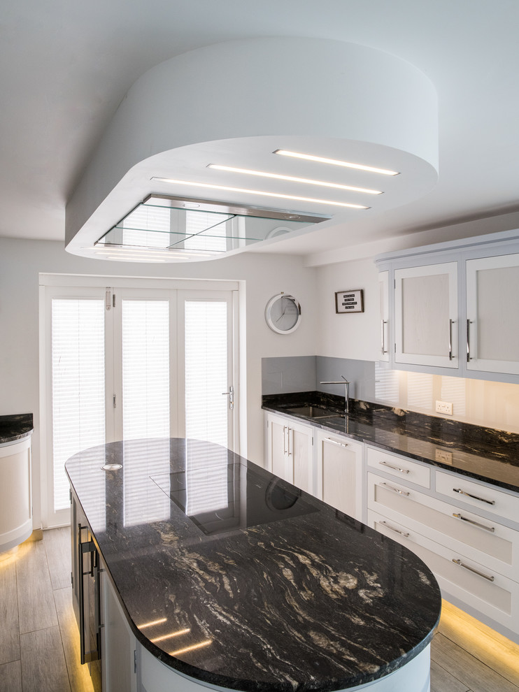 Inspiration for a modern kitchen in Kent.