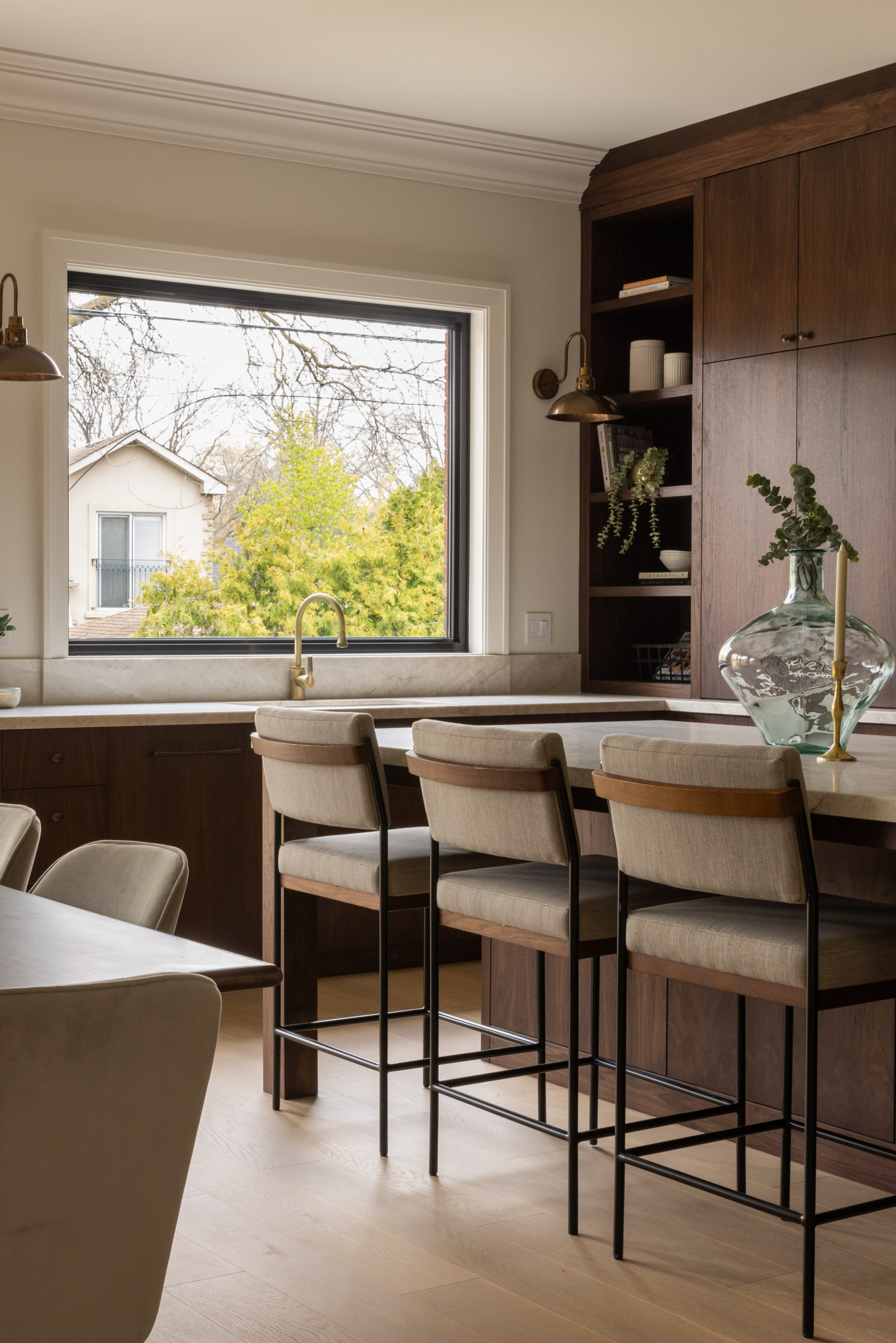 Sunnylea Transitional Walnut House