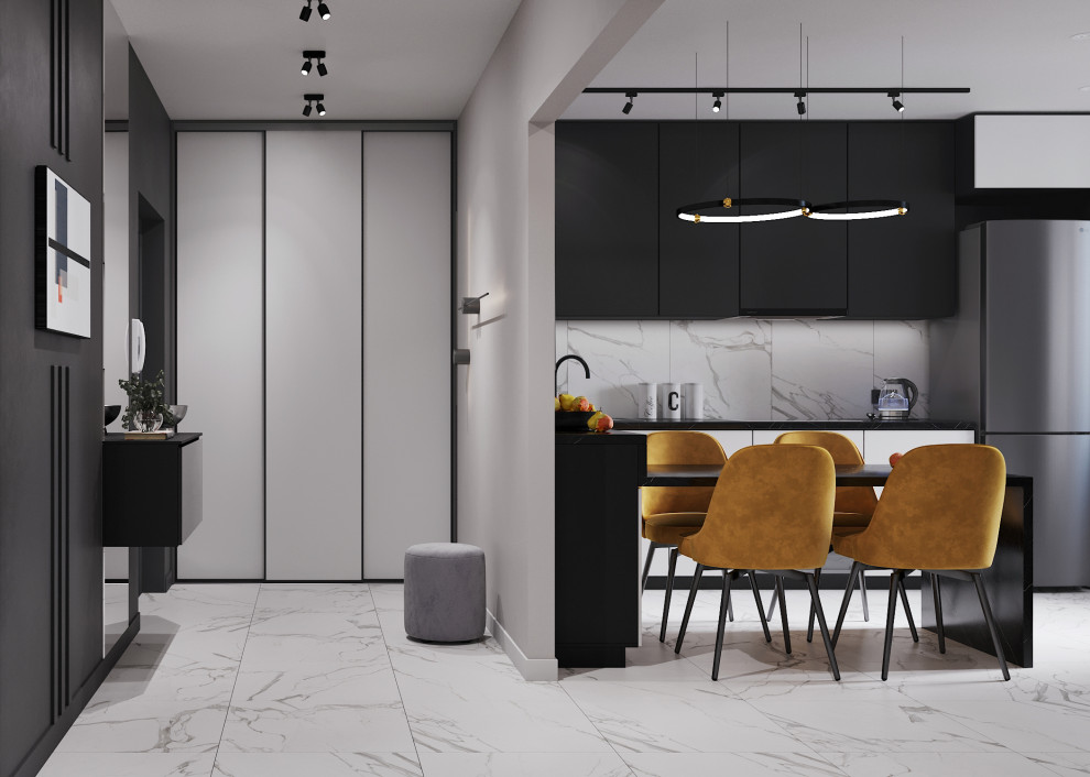 1-комнатная квартира, 46 кв.м.