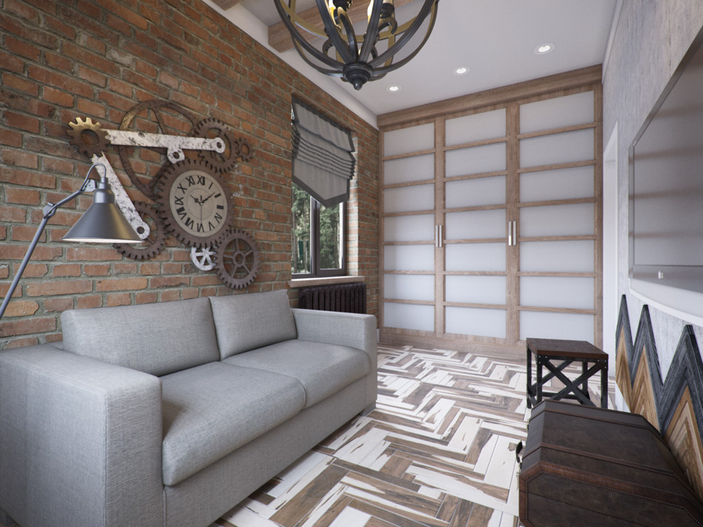 Интерьер в стиле Лофт для молодой семьи