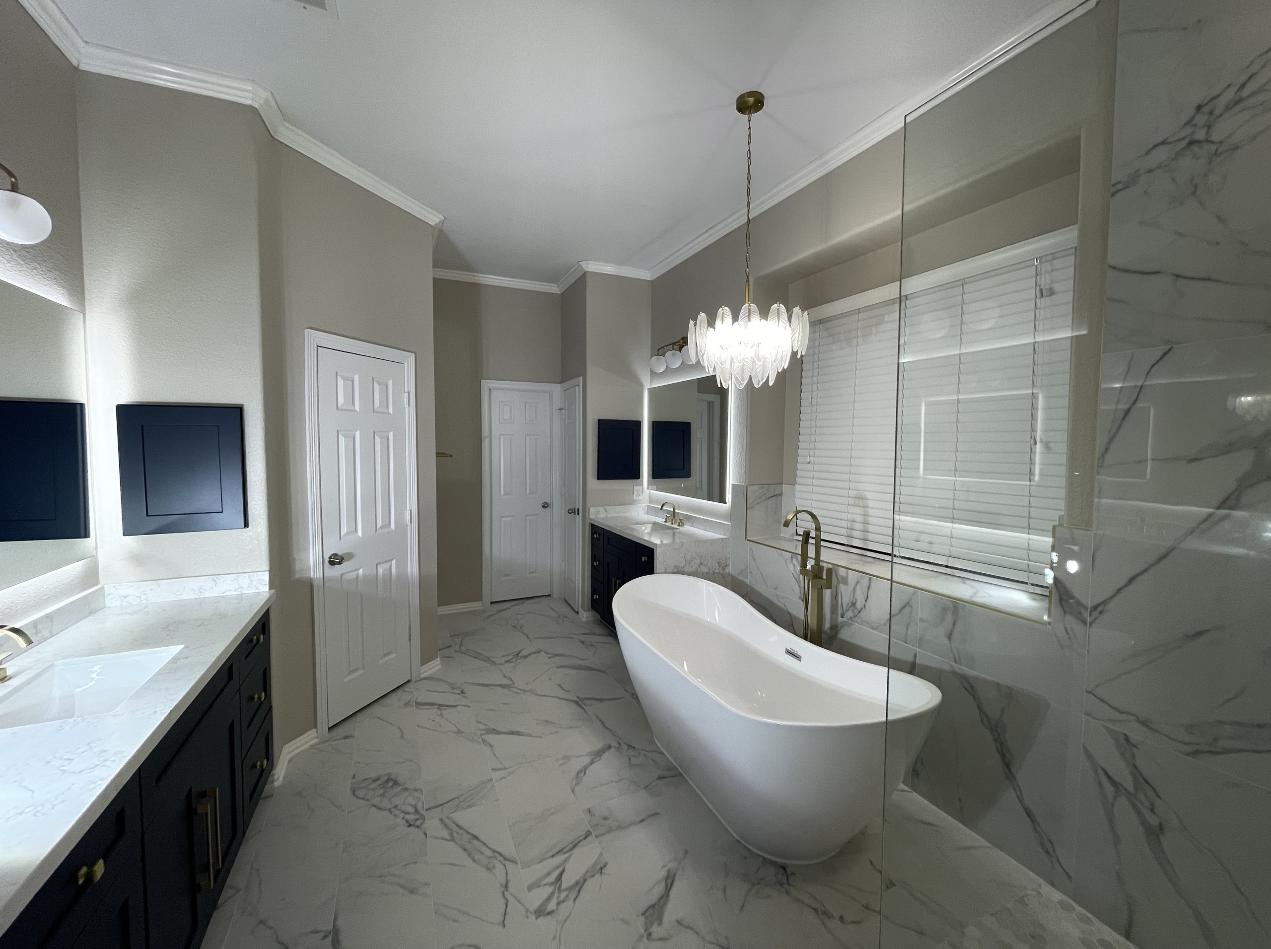 Primary Bathroom Complete Remodeling in Katy