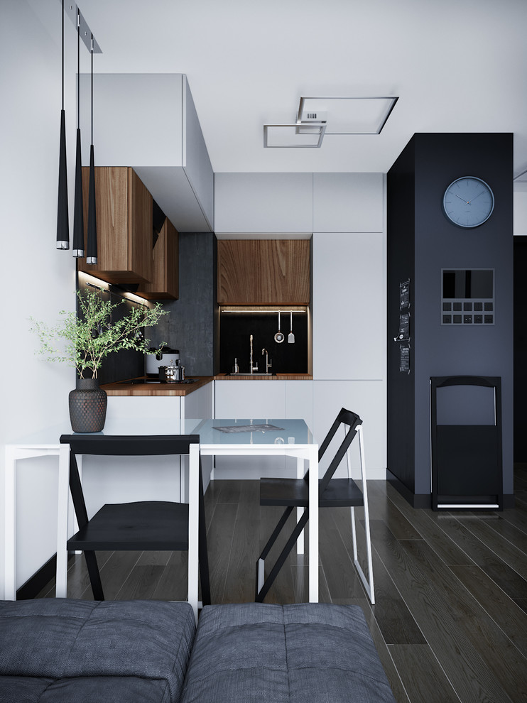 Black&White Apartment in Krakau