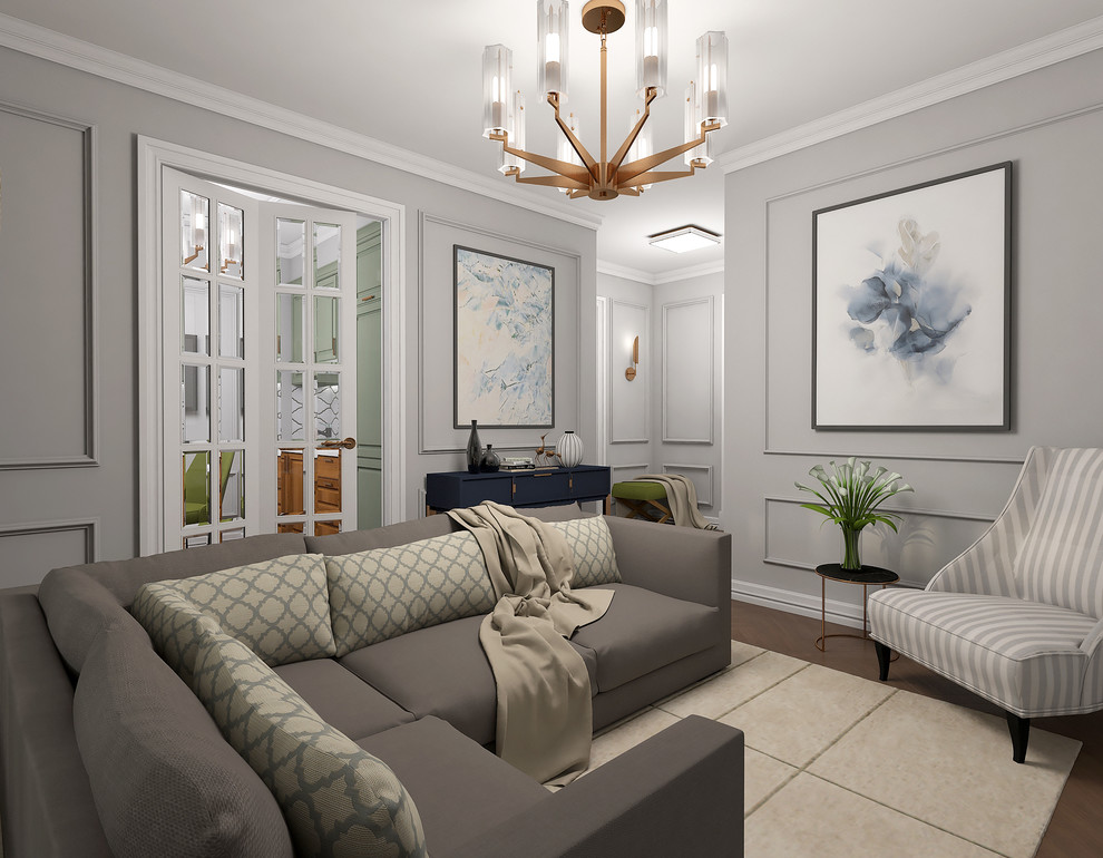 Московская квартира в панельном доме 38 м.кв.