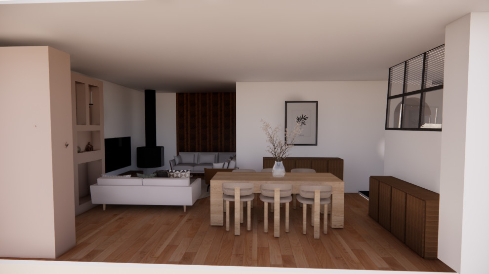 LEVALLOIS - Projet Lomé, rénovation du rez-de-chaussée, création suite parentale