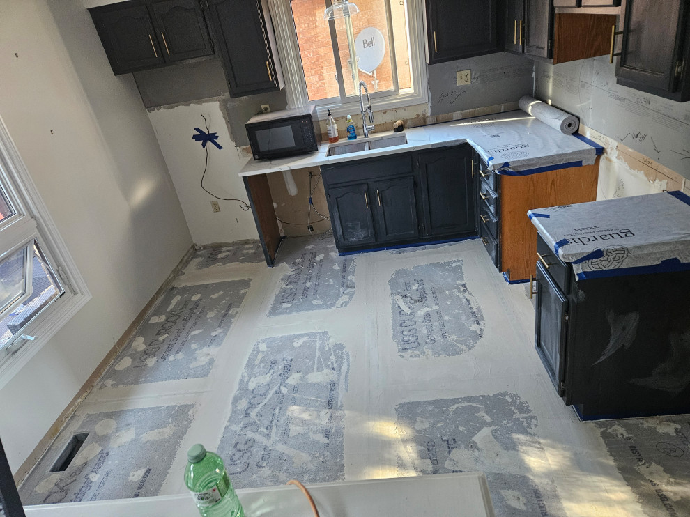 Kitchen Remodel (Floors & Backsplash)