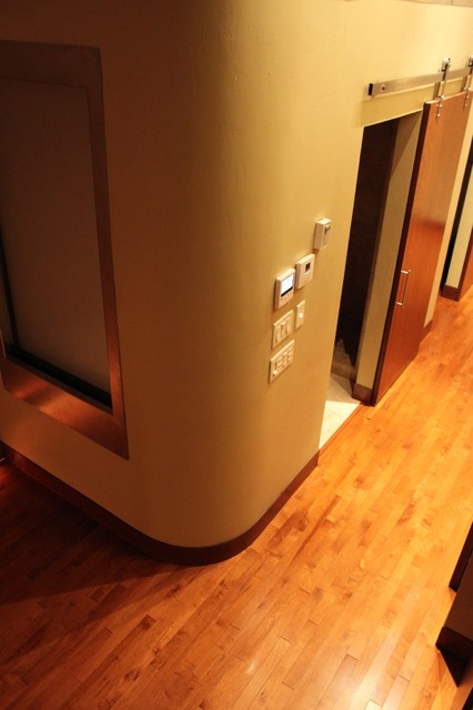 Loft modern-hallway-and-landing