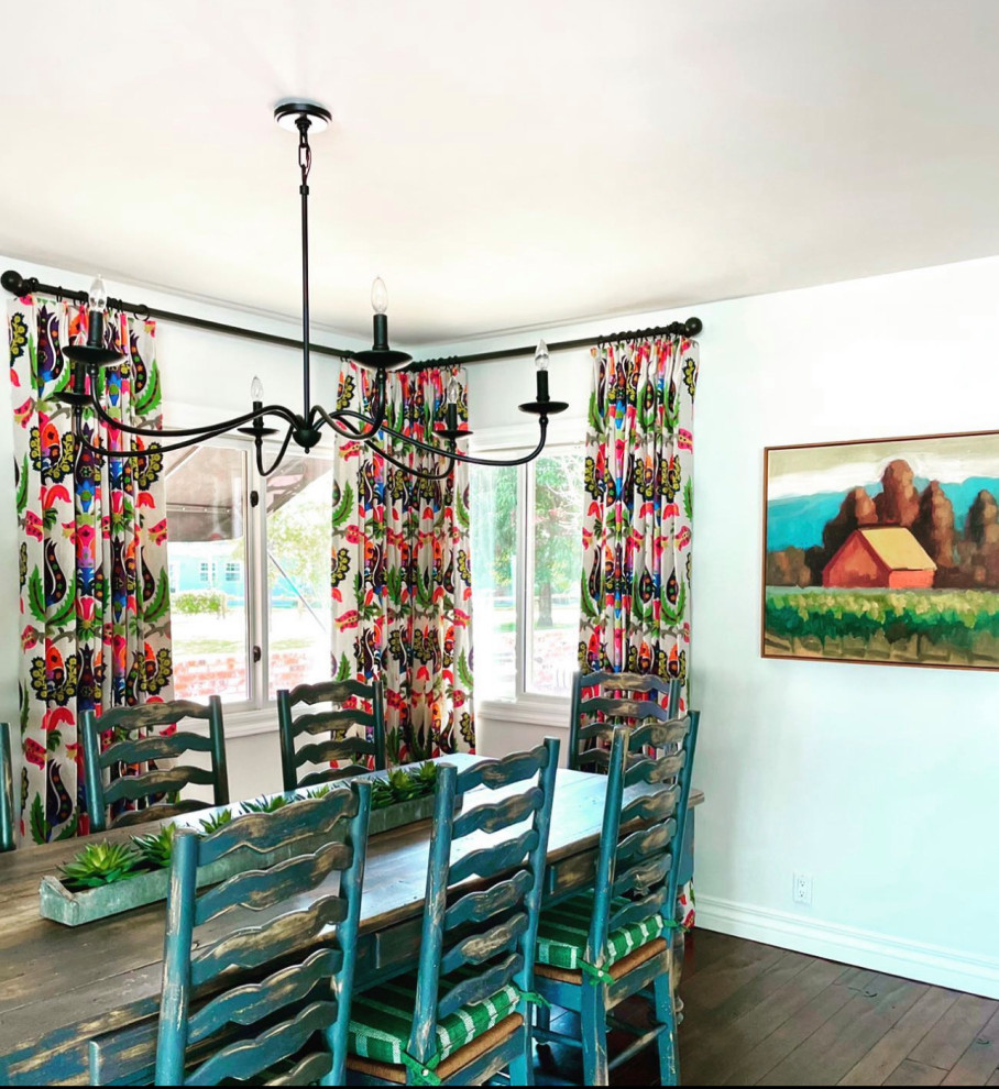 Dining room - transitional dining room idea in Phoenix