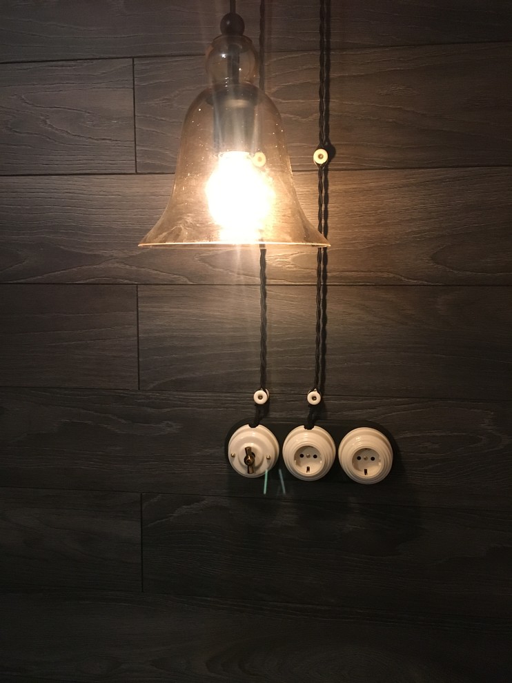 Фотографии ретро проводки в интерьере