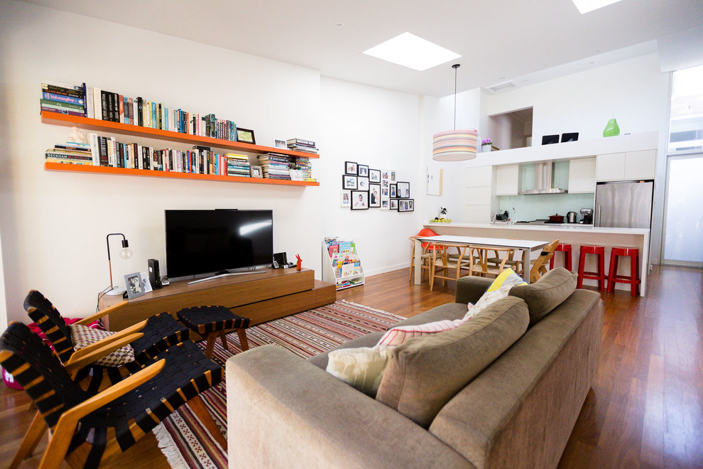 Colourful Marrickville Family Terrace - Contemporary - Dining Room ...