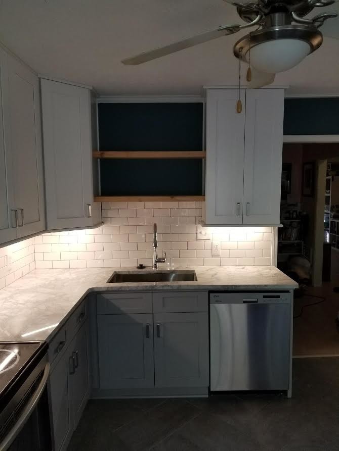 Inspiration for a transitional kitchen remodel in Atlanta