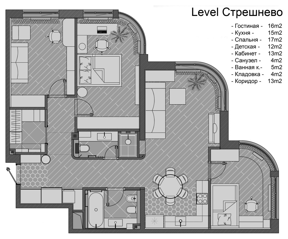 ЖК- Level Стрешнево.проект-2022.