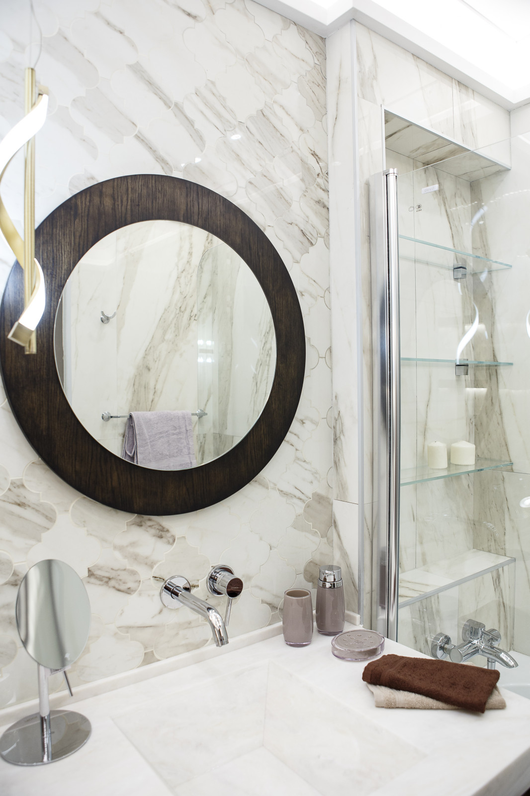 Реализация проекта "Пудровый интерьер"