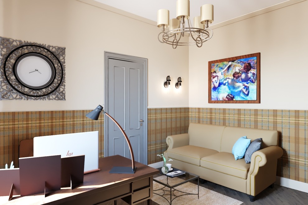 Кабинет в стиле современная классика