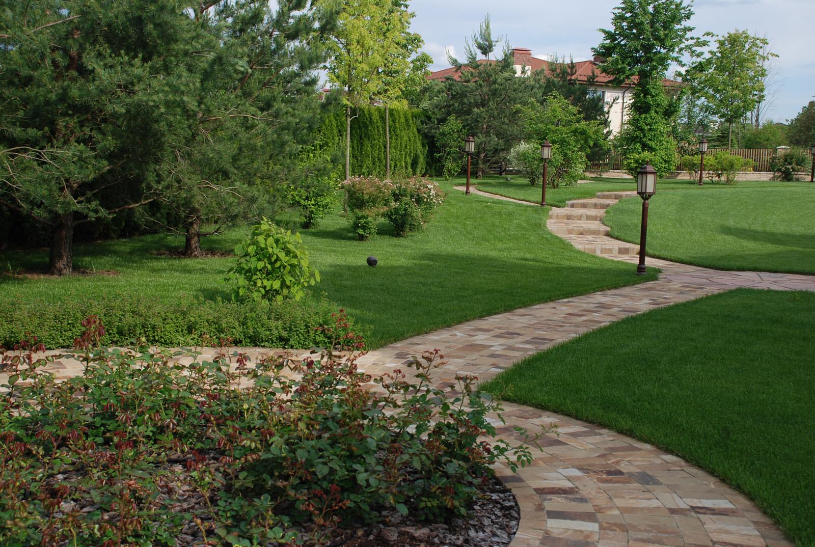 Сад в КП Миллениум Парк