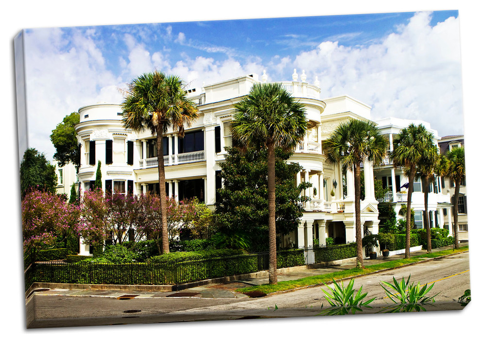 Fine Art Photograph, Charleston Style 4, Hand-Stretched Canvas