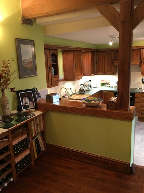 Open Plan Kitchen Dining Space contemporary