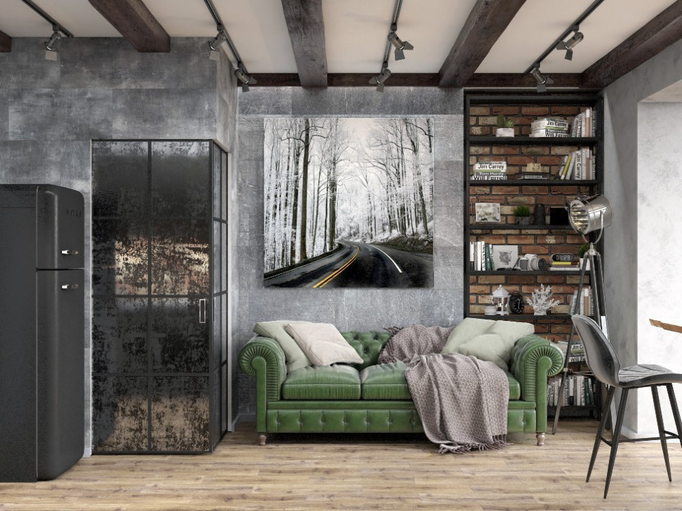 Однокомнатная квартира в стиле Лофт