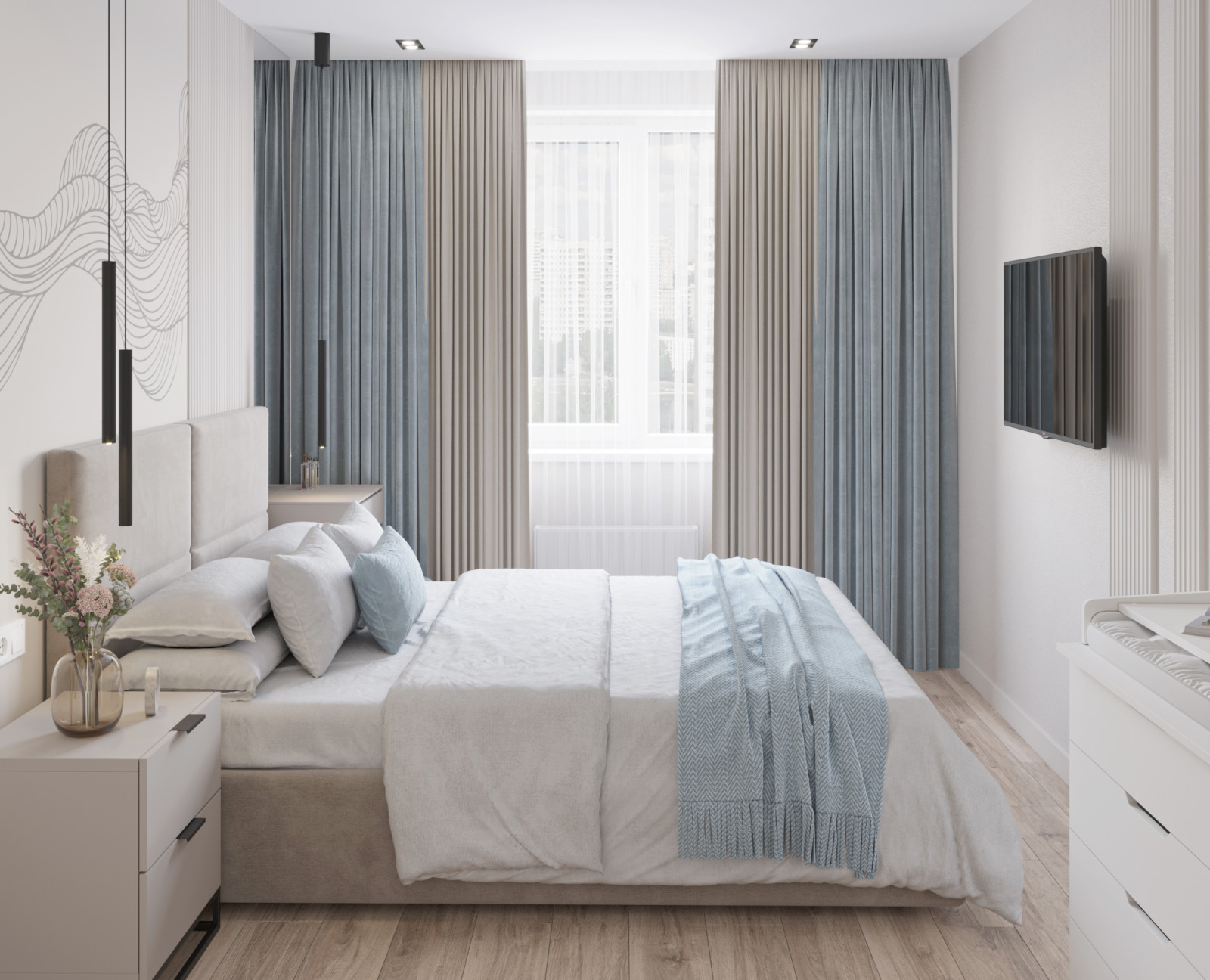 Трехкомнатная квартира, Kopeysk