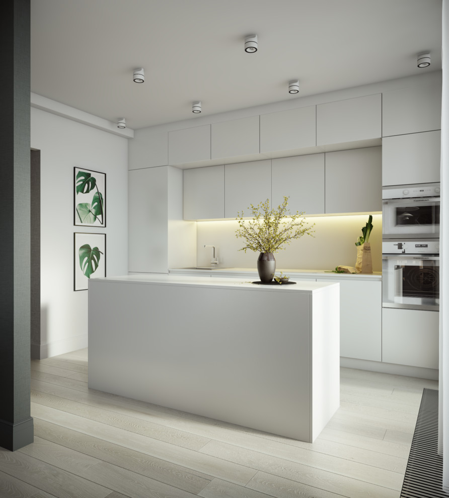 Интерьер двухкомнатной квартиры 65м2 на Озерной улице