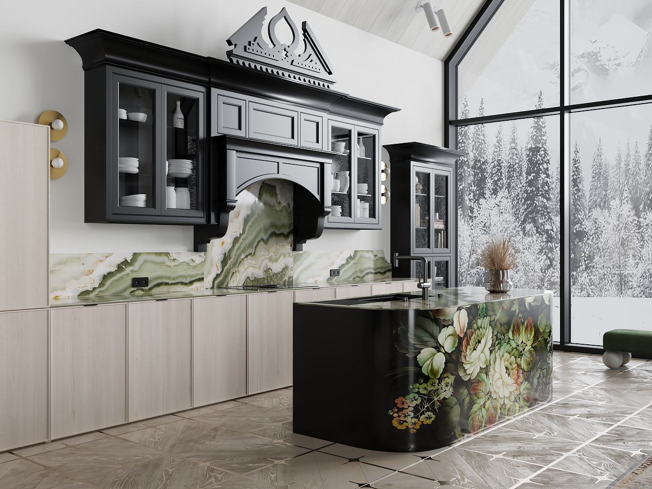 Загородный дом в Новом Русском стиле