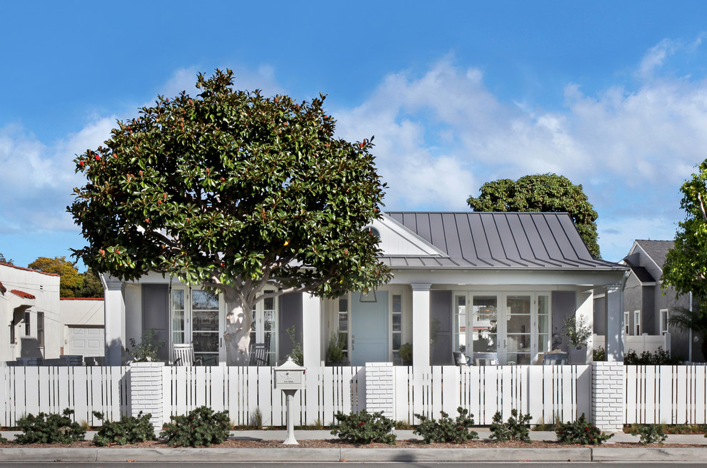 Design ideas for a transitional exterior in Orange County.