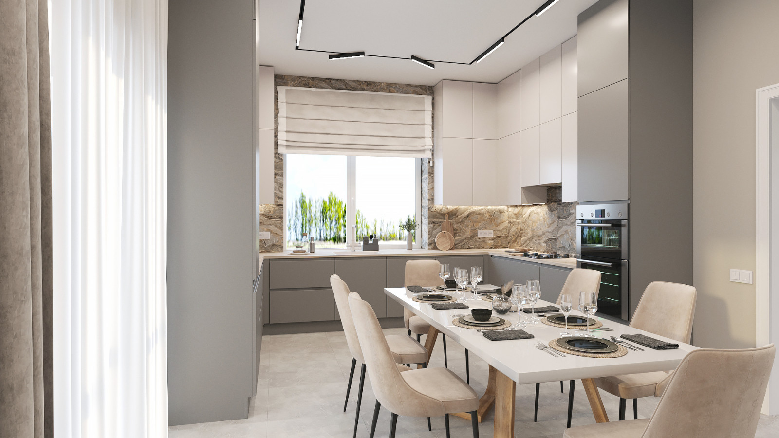 Частный дом двухэтажный