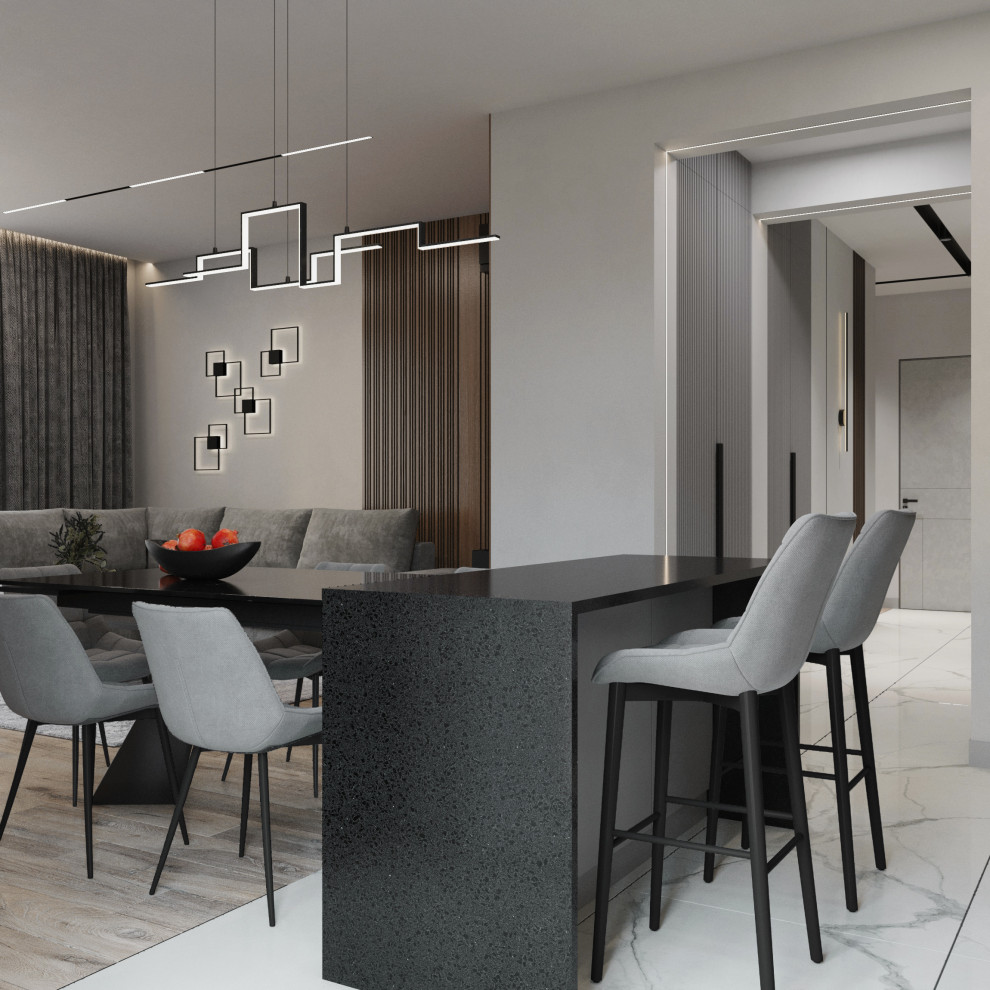 Трехкомнатная квартира 100 кв.м