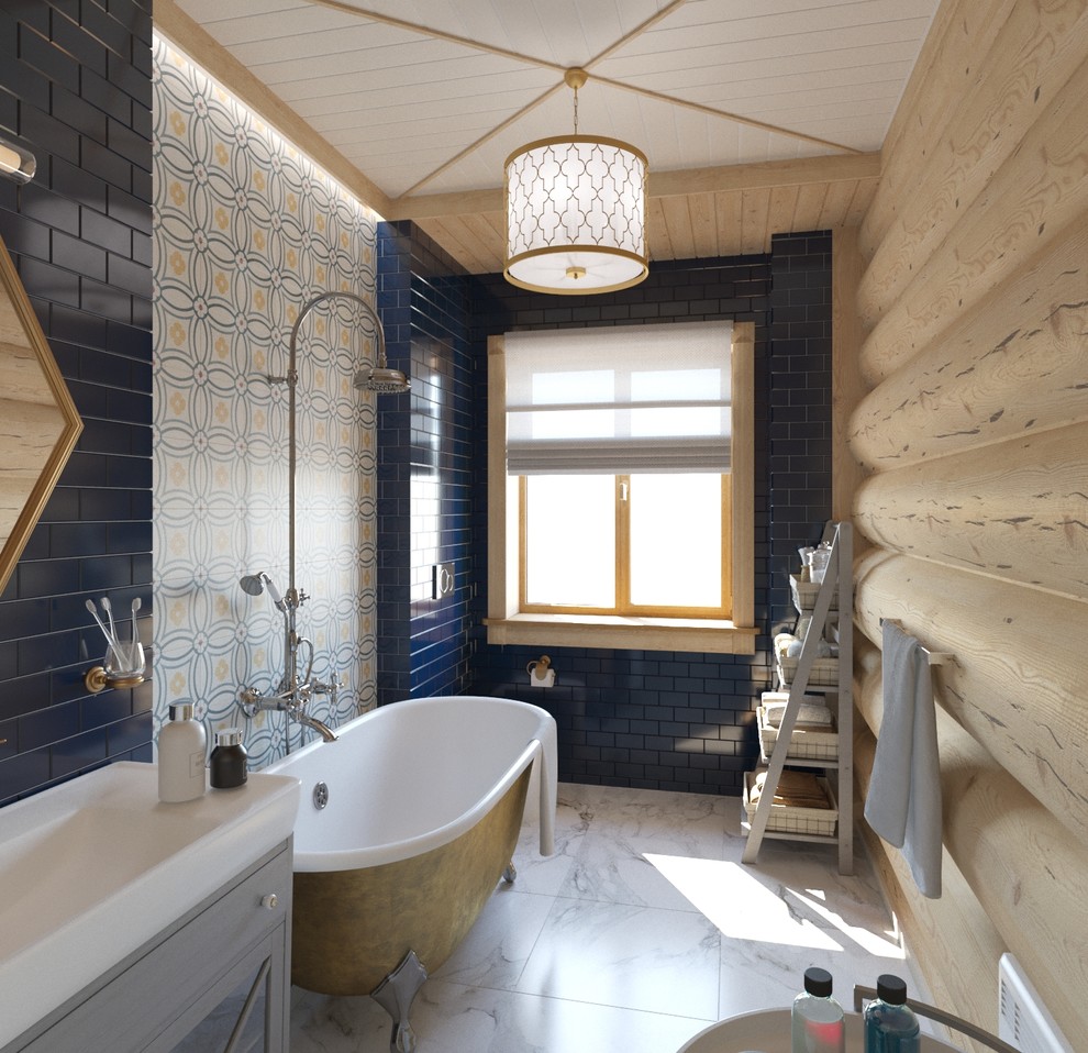 Wooden house. Reconsruction