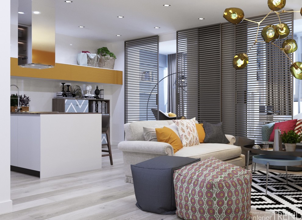 Дизайн интерьера квартиры 120 м2 в ЖК Мечта