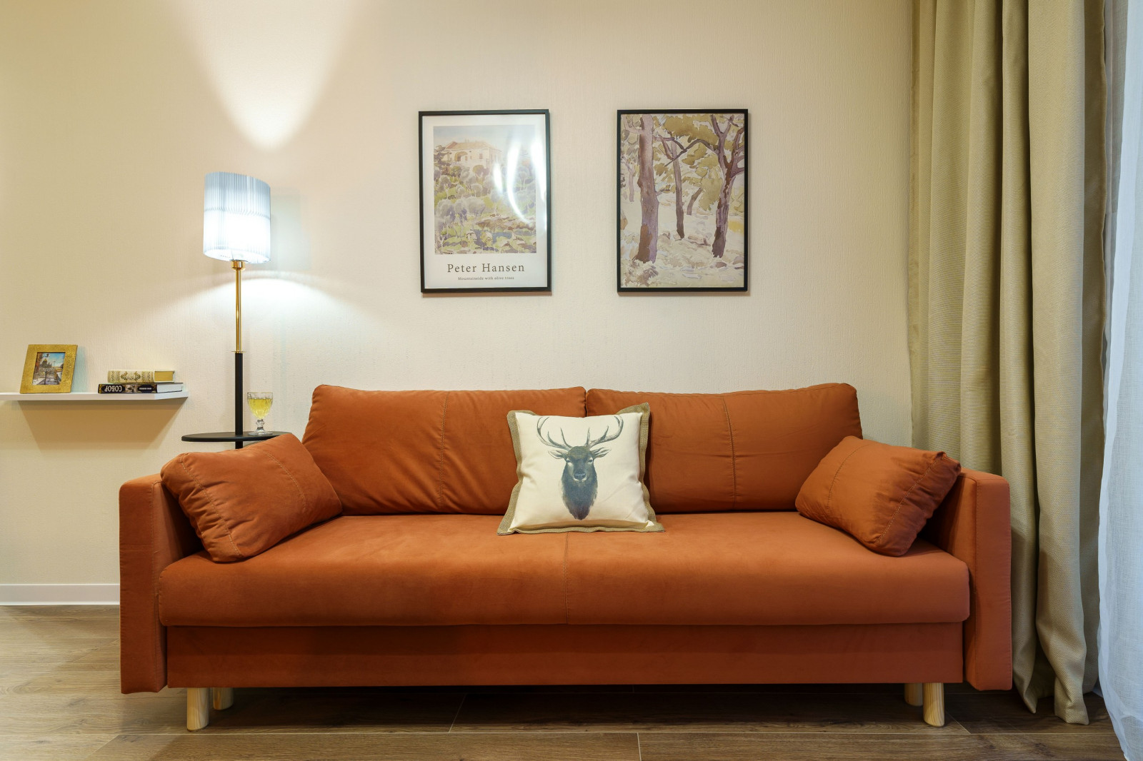 Евродвушка в скандинавском стиле