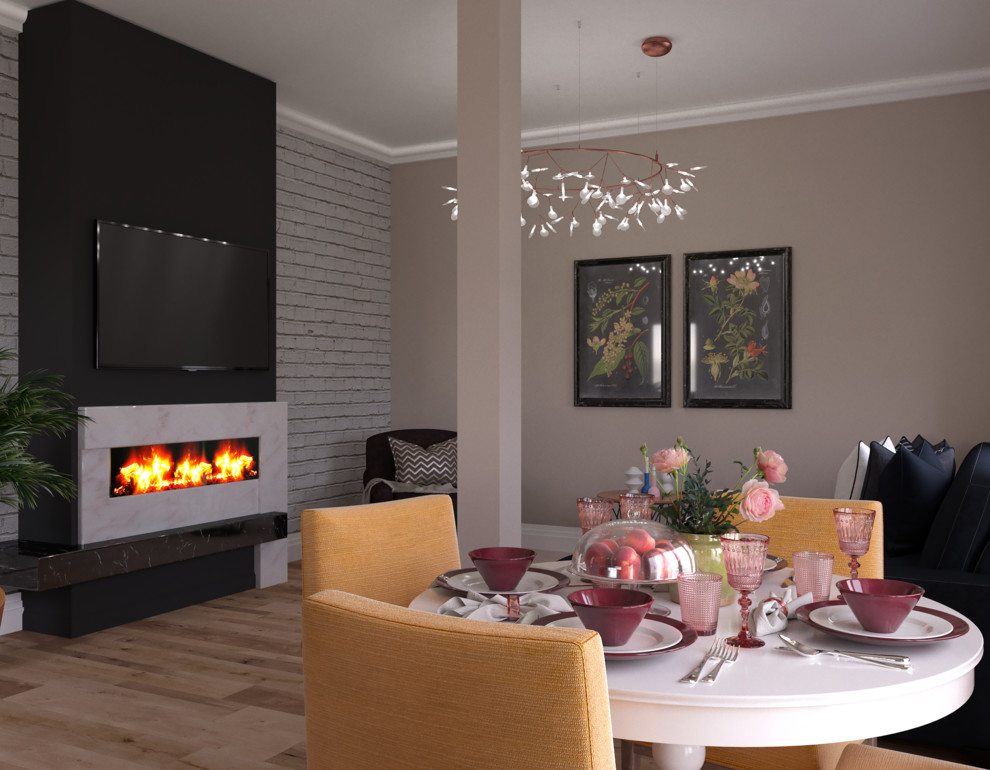 Столовая и гостиная