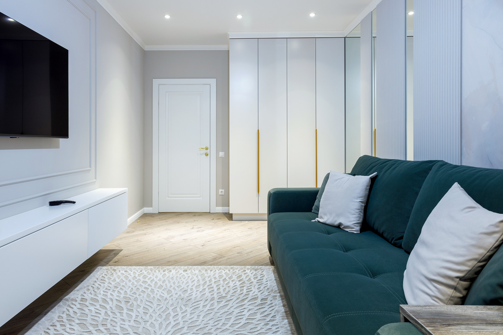 Съемка 2-х комнатной квартиры реализованного проекта