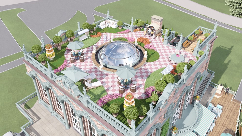 Итальянский павильон - банкетный зал на 100 и более человек