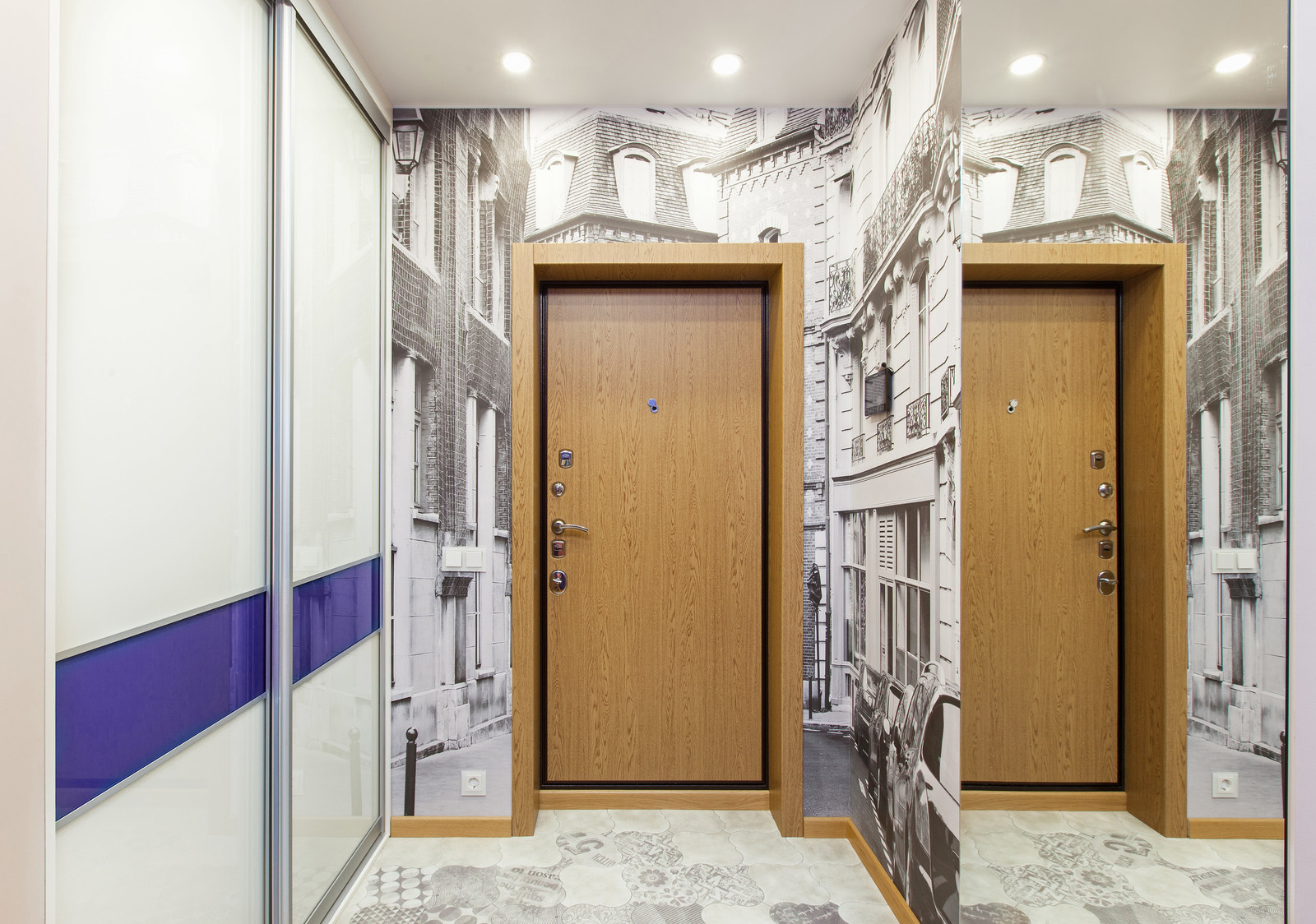 Квартира цвета ультрафиолет. Интерьер в цвете 2018 года.