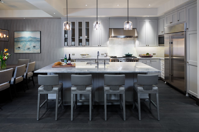 Chic Peak transitional-kitchen