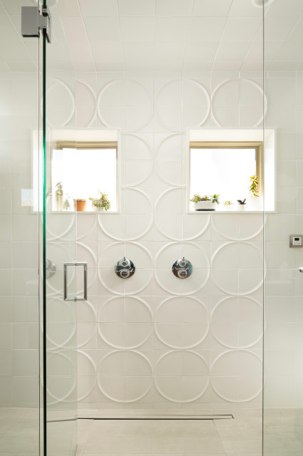 Entertainer's Oasis modern-bathroom