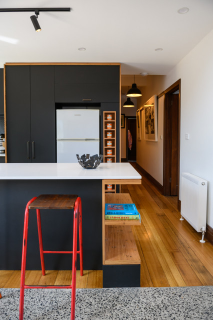 The beauty of a LBK (little black kitchen) — Construct Melbourne