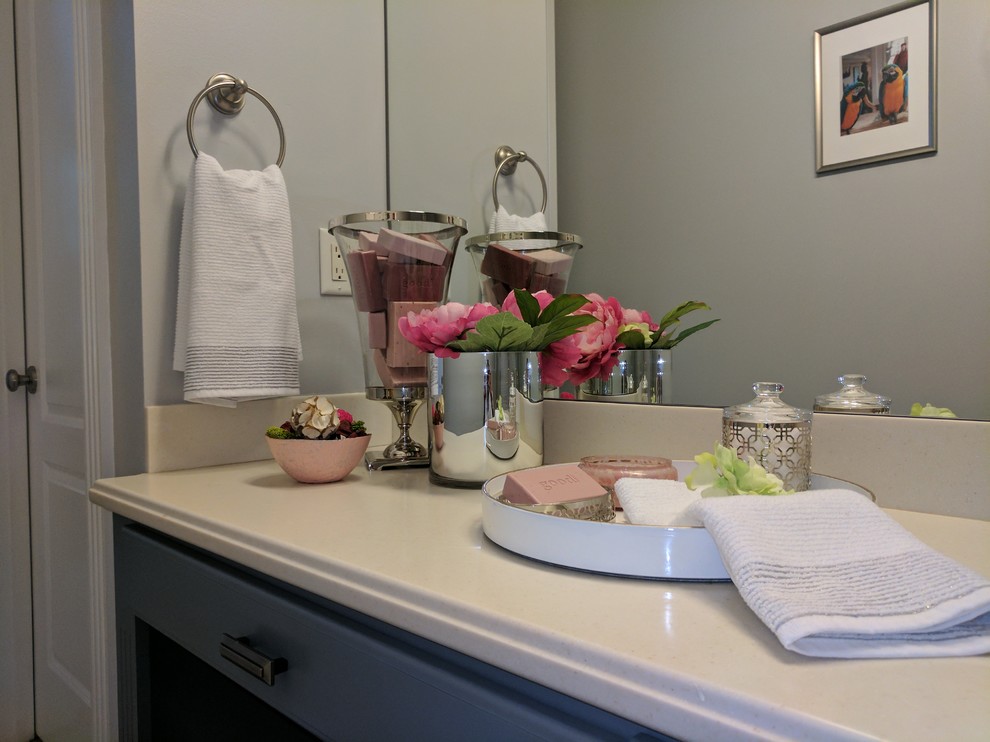 Inspiration for a transitional home design remodel in St Louis