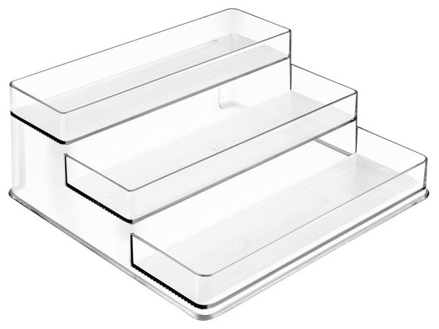 Interdesign Linus Spice Organizer Rack 3 Tiered Storage For