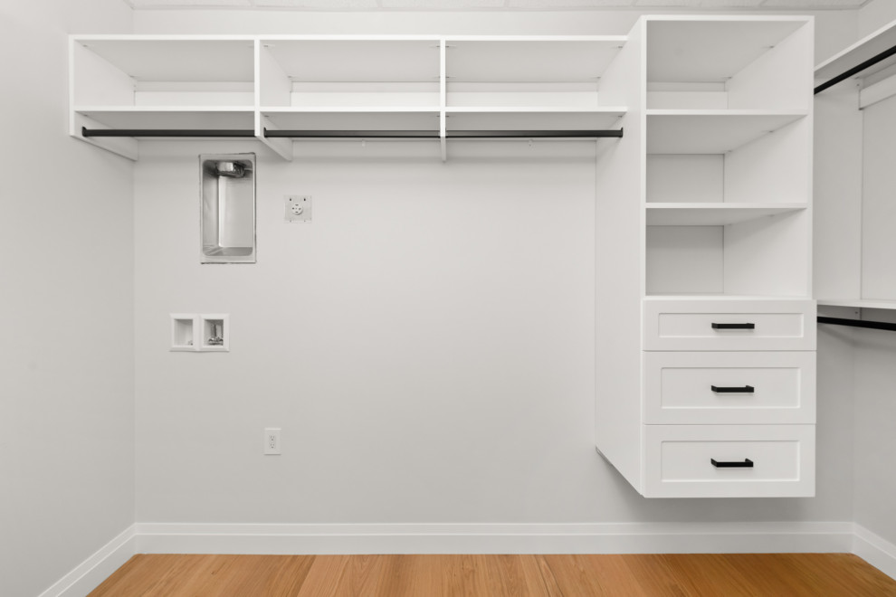 Inspiration for a transitional home design remodel in Vancouver