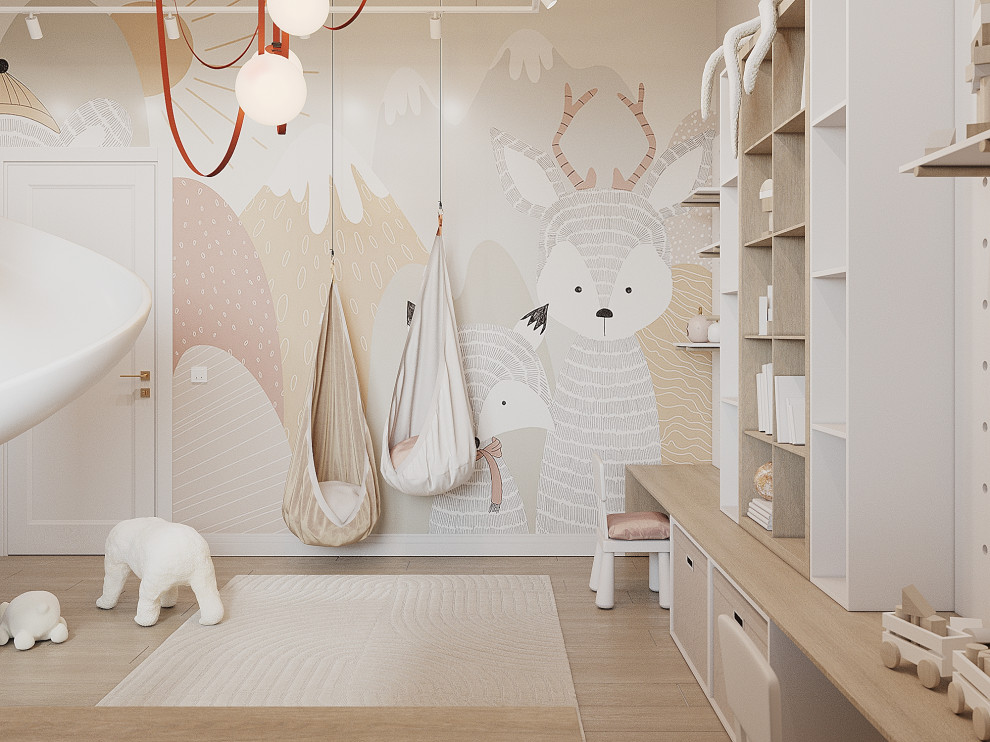 Дизайн интерьера детской комнаты