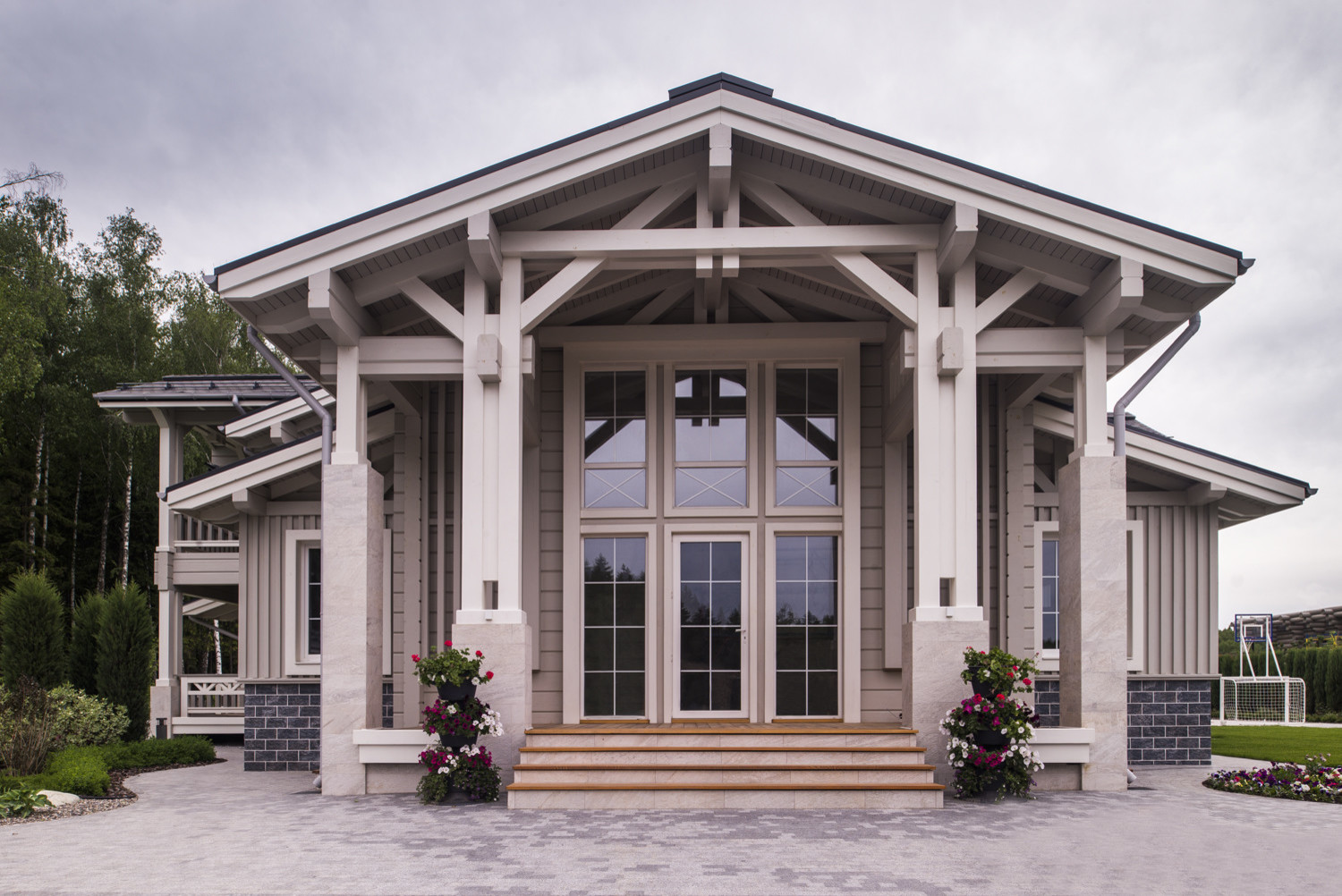 IDEA FOREST загородный дом из клееного бруса