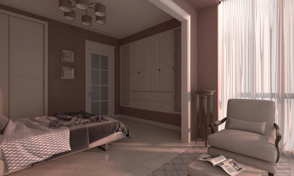 Проект квартиры "Капучино и МОРЕ"